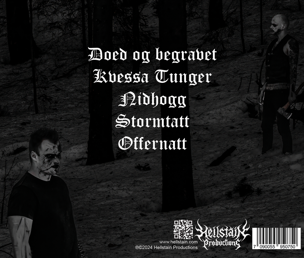 Maanelyst album cover backside